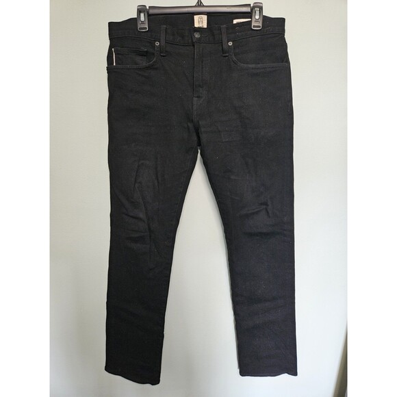 Hiroshi Kato Other - Kato By Hiroshi Kato The Pen Slim 4 Way Jeans 32 X 30 Black Raw Denim